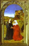Dieric Bouts The Visitation. Sweden oil painting artist
